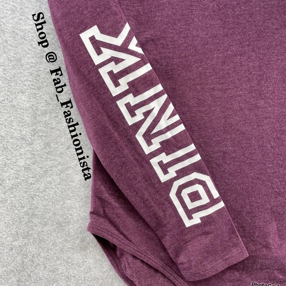 Victoria's Secret PINK Scoop Neck Bodysuit top Size S - Picture 6 of 13